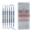 Load image into Gallery viewer, Periodontal Microsurgery VISTA 1 Tunneling Instruments Kit 6pc-Blue Titanium
