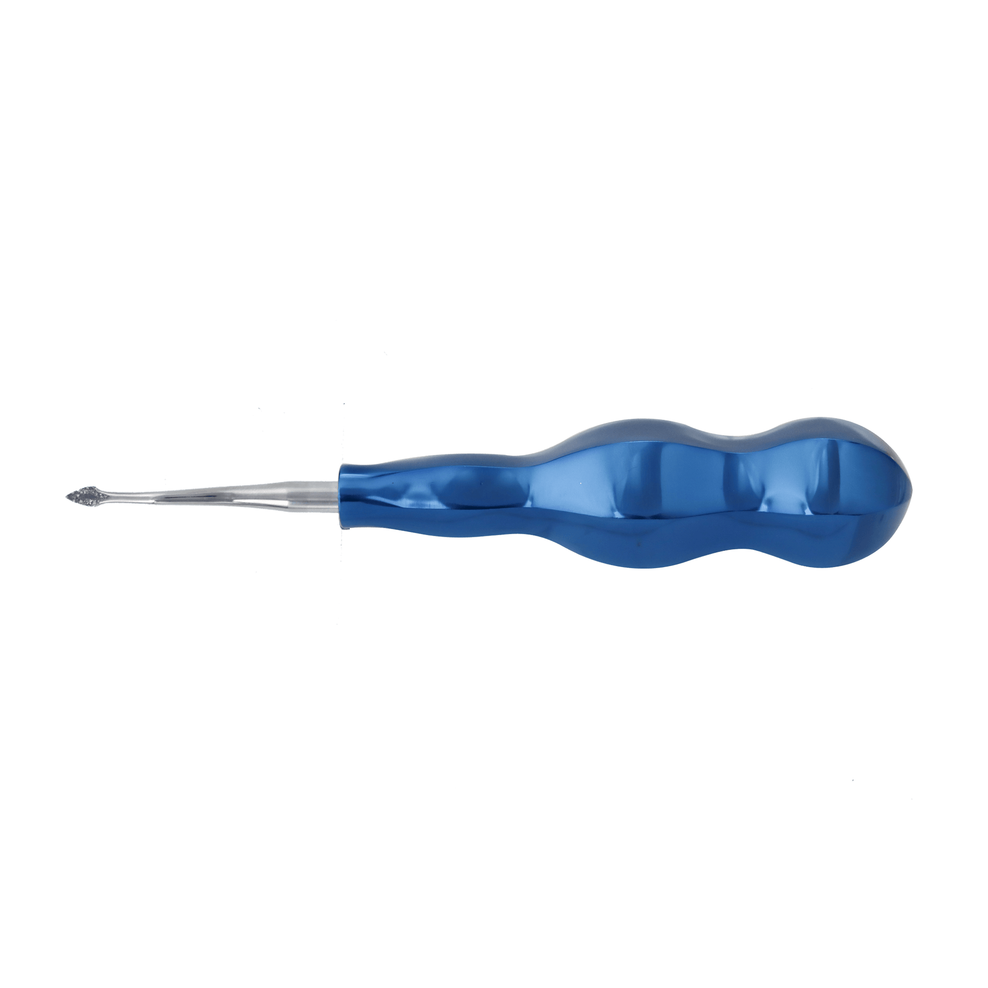 Atraumatic Extraction Spade Elevator Mesial-Blue Titanium. e1063