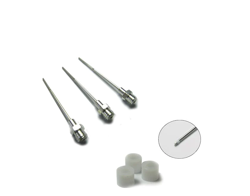 Endodontic Gutta Easy Gun Tips : 23G(2) / 25G(1) / Teflon Rings(3)