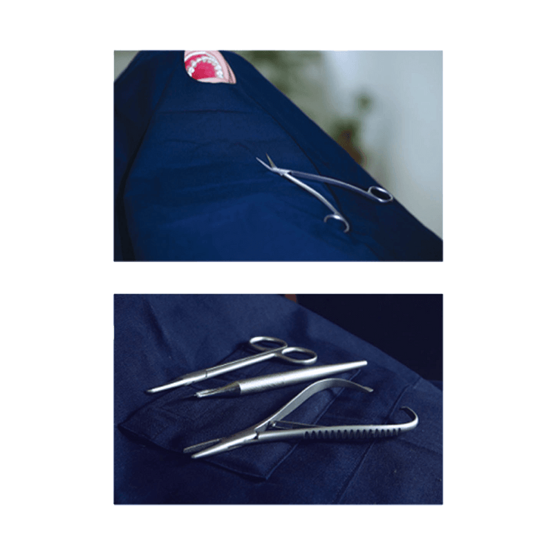 Dental Surgical Drape. Surgical Drape.