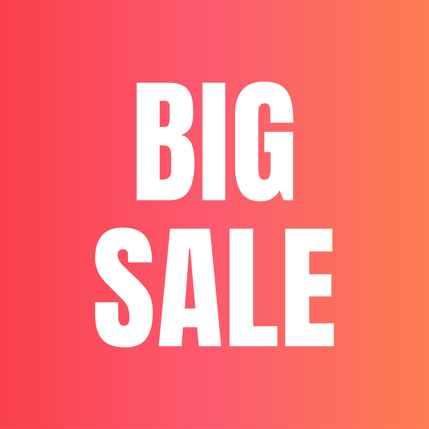 Big Sale