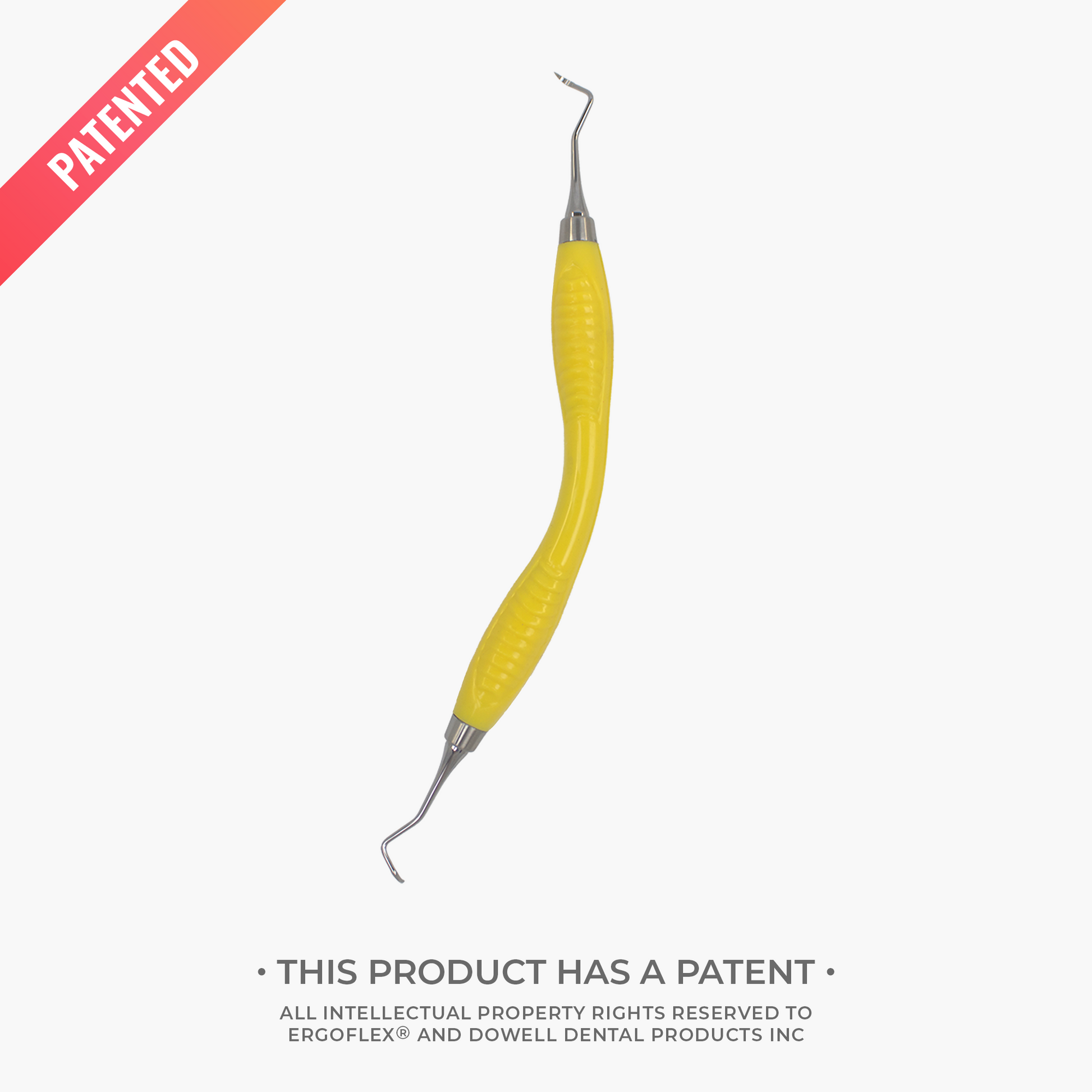 Dental Hygiene Instruments
204S Posterior Sickle Scaler - Adaptive Handle