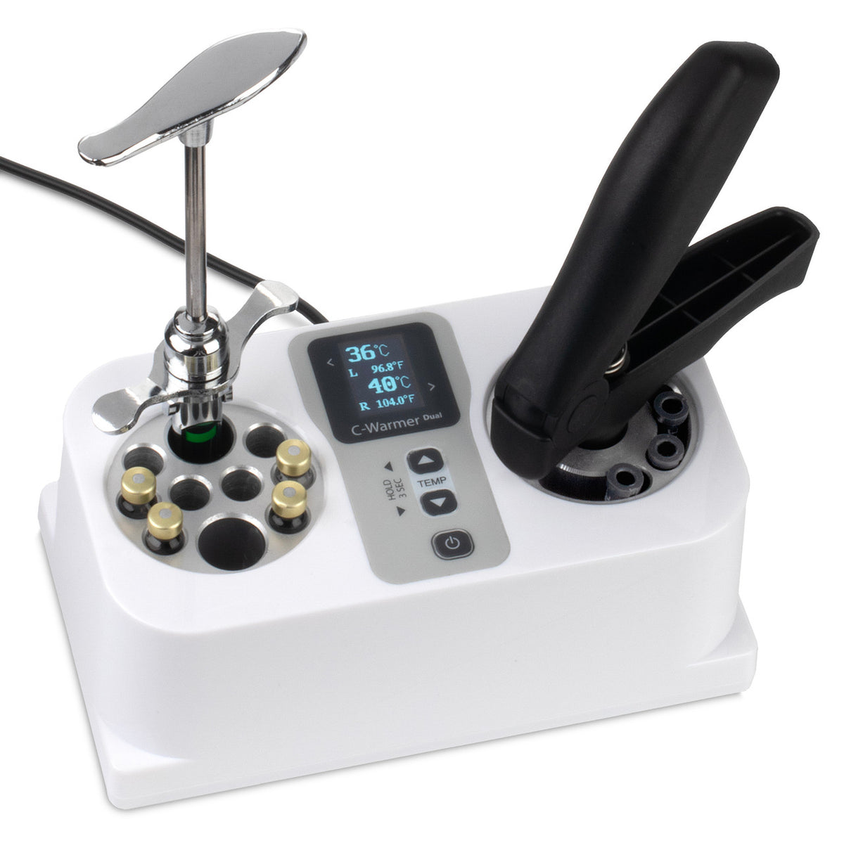 Compule Heater C-Warmer Dual: Anesthetic / Composite Warmer – DoWell Dental Products, Inc.