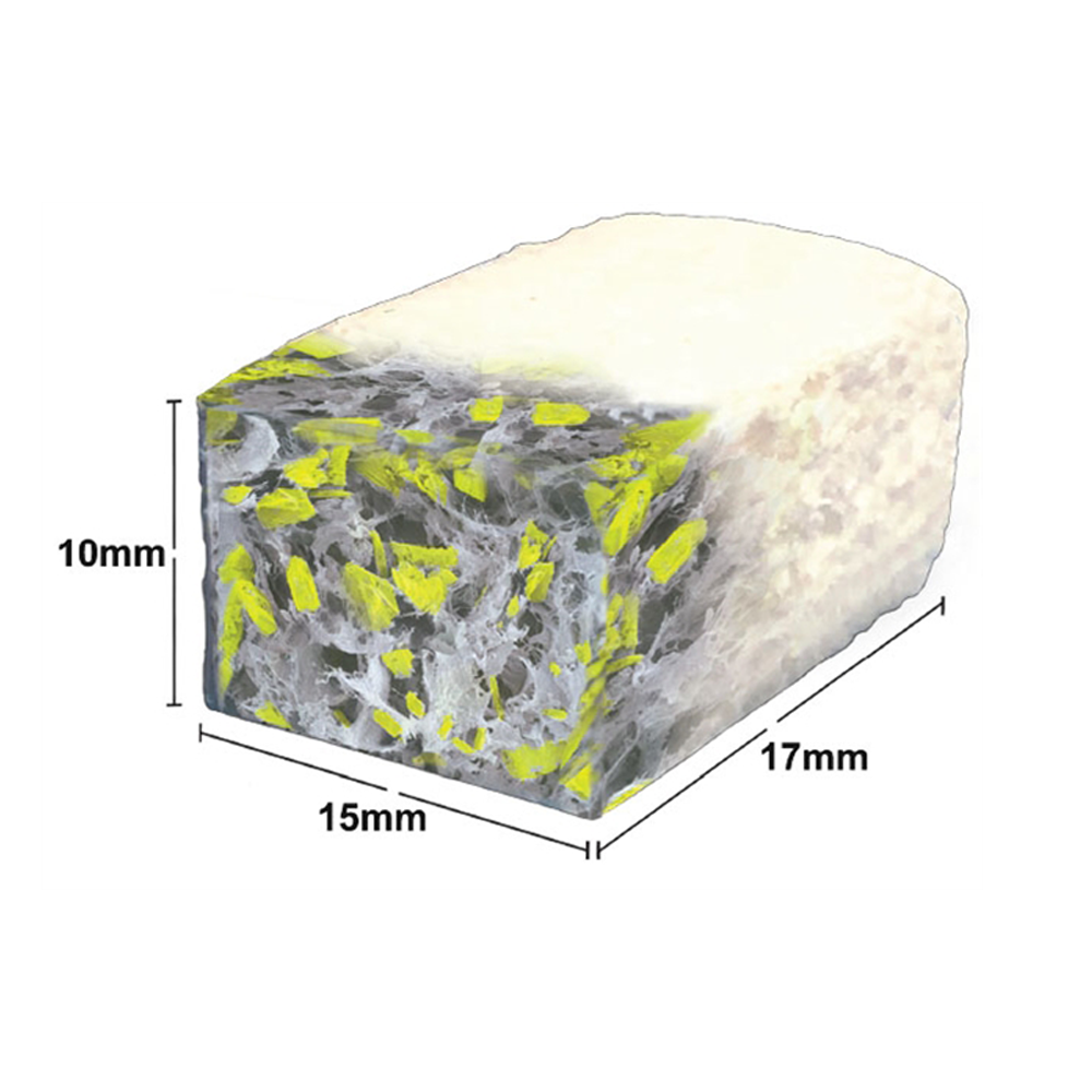 OsteoGen® Malleable Bone Block 10mm x 15mm x 17mm (Box of 2)