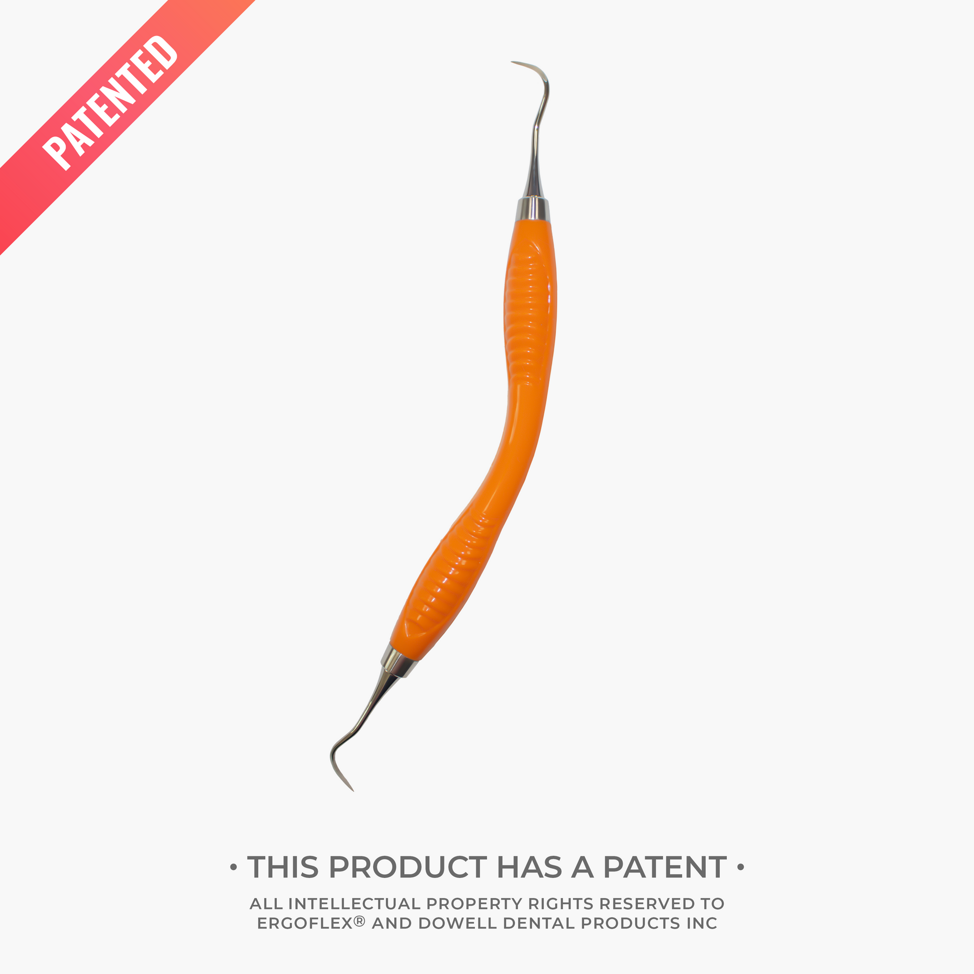 ErgoFlex Dental Hygiene Instruments | Eliteᵀᴹ 1/2 Sickle Scaler - Adaptive Handle 1