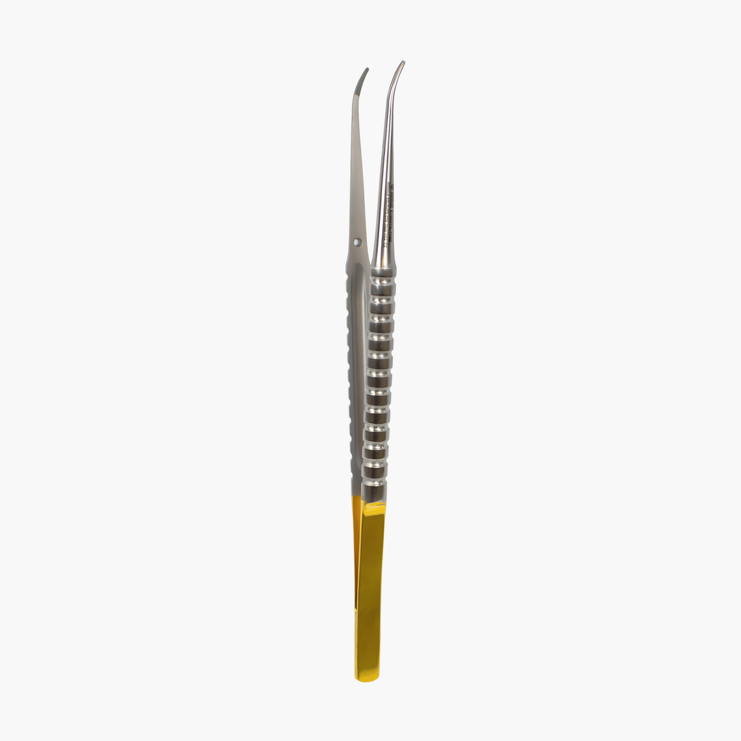 Gerald Tissue Plier Forceps-Tungsten Carbide 18Cm Curved