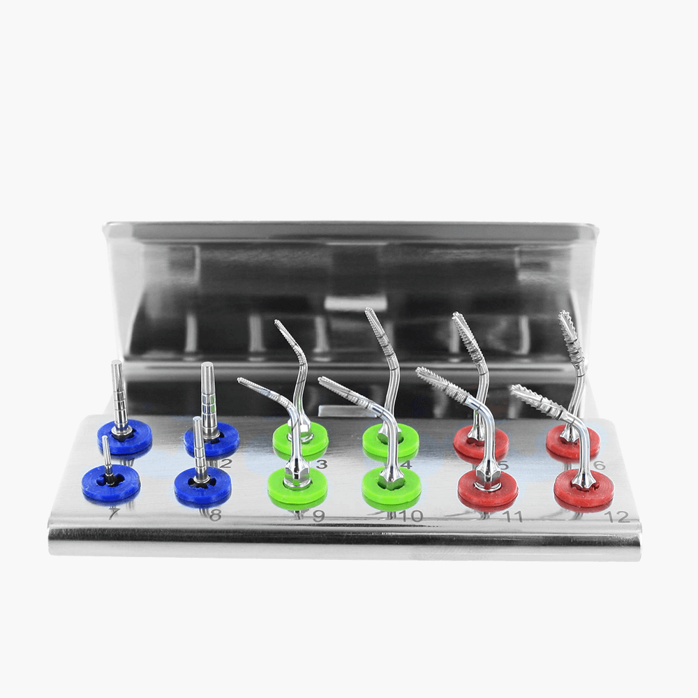 Piezo Ultrasonic Surgery Implant Preparation Tips Set