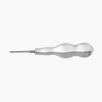 Atraumatic Extraction Luxating Elevator Lindo Levin 3mm Out Angle Thin Blade with Serration