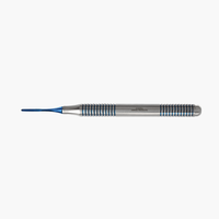 Atraumatic Extraction Periotomes PT-4 Straight Single Ended-Blue Titanium