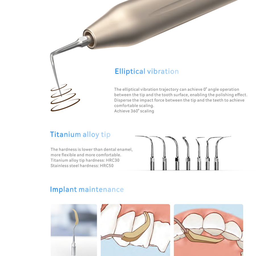 Dental Air Polisher & Scaler DoWell Dental Products, Inc.