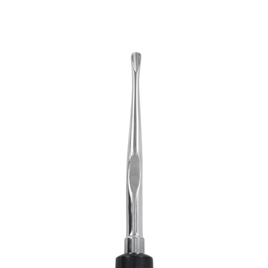 Atraumatic Extraction Luxation Elevator LE-1 3mm Curved Out-Black Titanium. e1057b