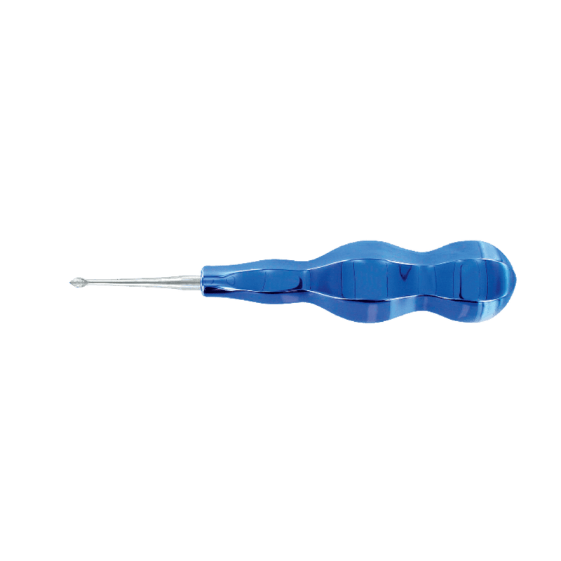 elevator spade straight - blue elevator handle diamond coated