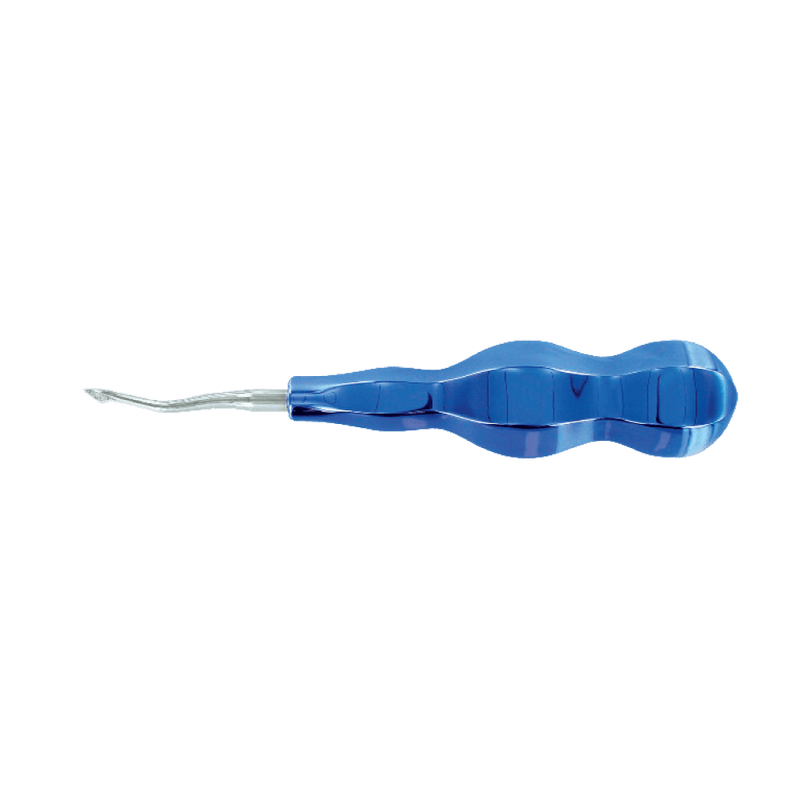 Elevator spade distal blue elevator handle diamond coated