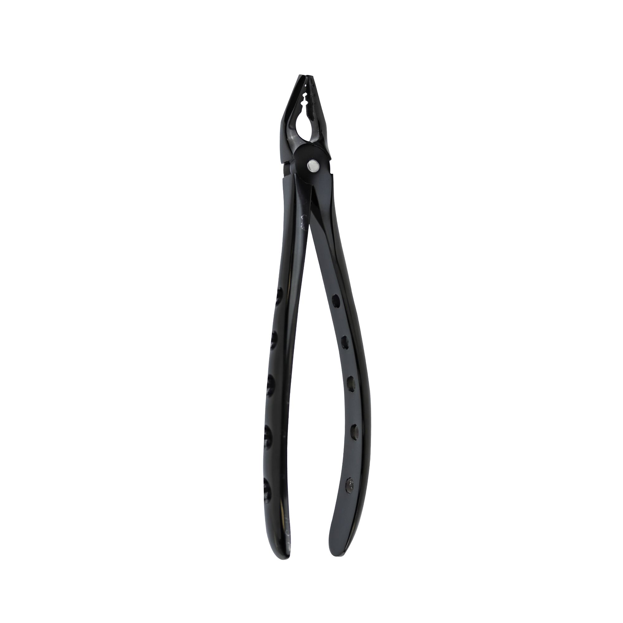 Atraumatic Extraction Black Titanium Apical Retention Forceps