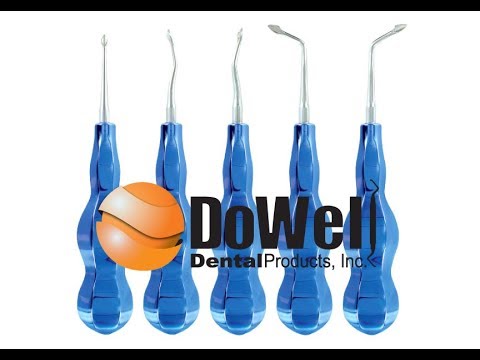 German Dental Luxating Elevator Set | 4-Piece Straight & Curved 3MM 4MM German Dental Luxating Elevator Set | 4-Piece Straight & Curved 3MM 4MM