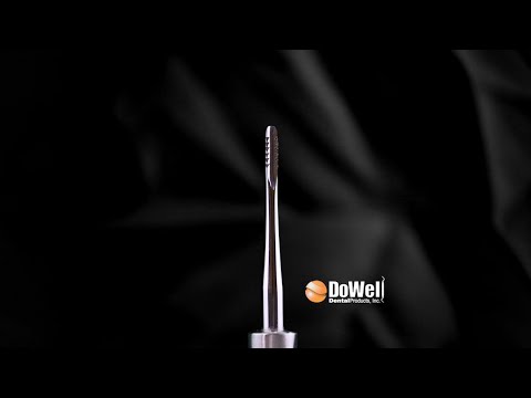 A video of 360 degree of Atraumatic Extraction Luxating Elevator Lindo Levin 3mm Straight Thin Blade with Serration. Extraction Elevator with serration