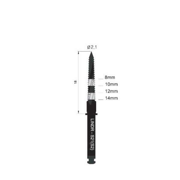 Lindeman Drill 2.1mm - Short