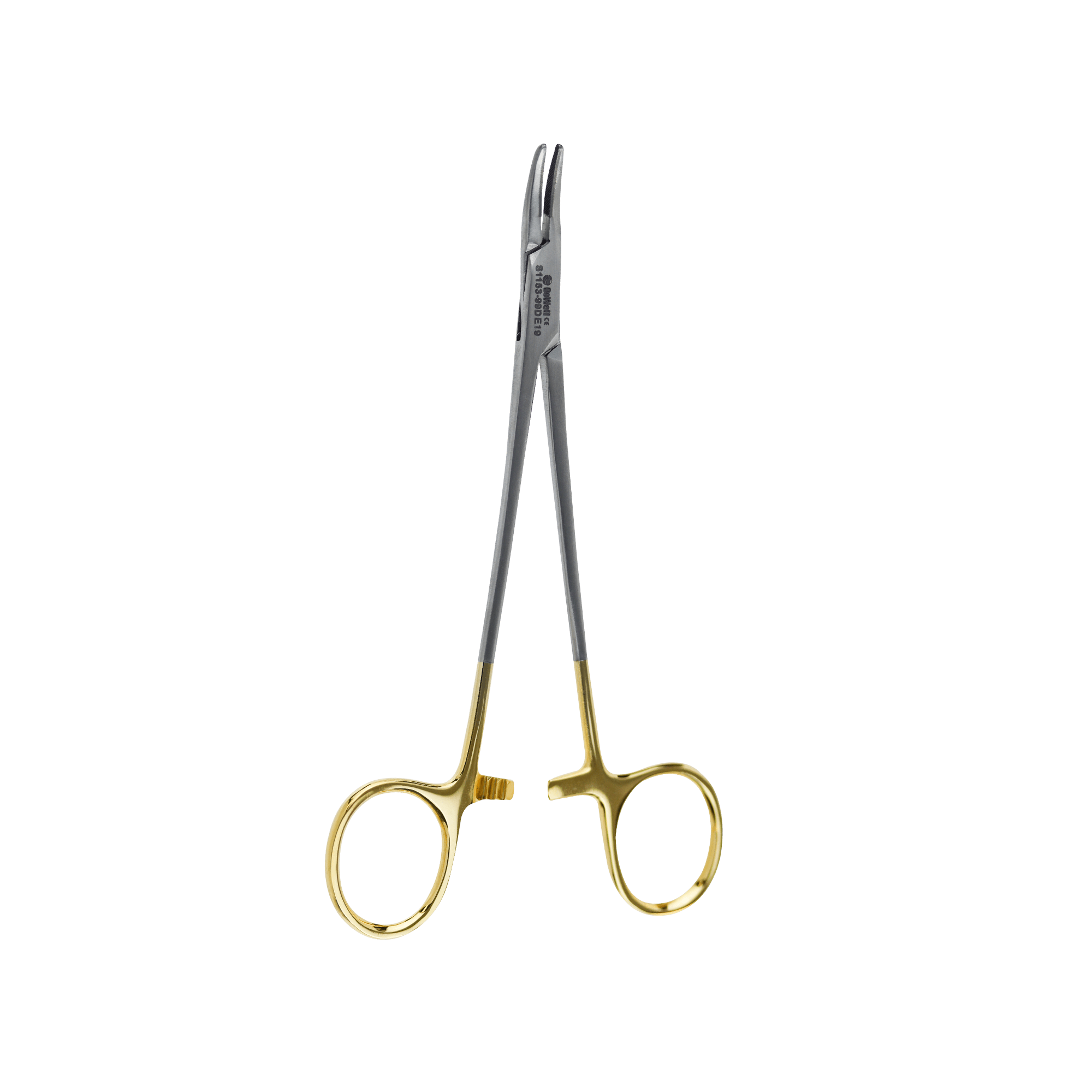 Crile-Wood Needle Holder T/C (Tungsten Carbide) 15CM - Curved