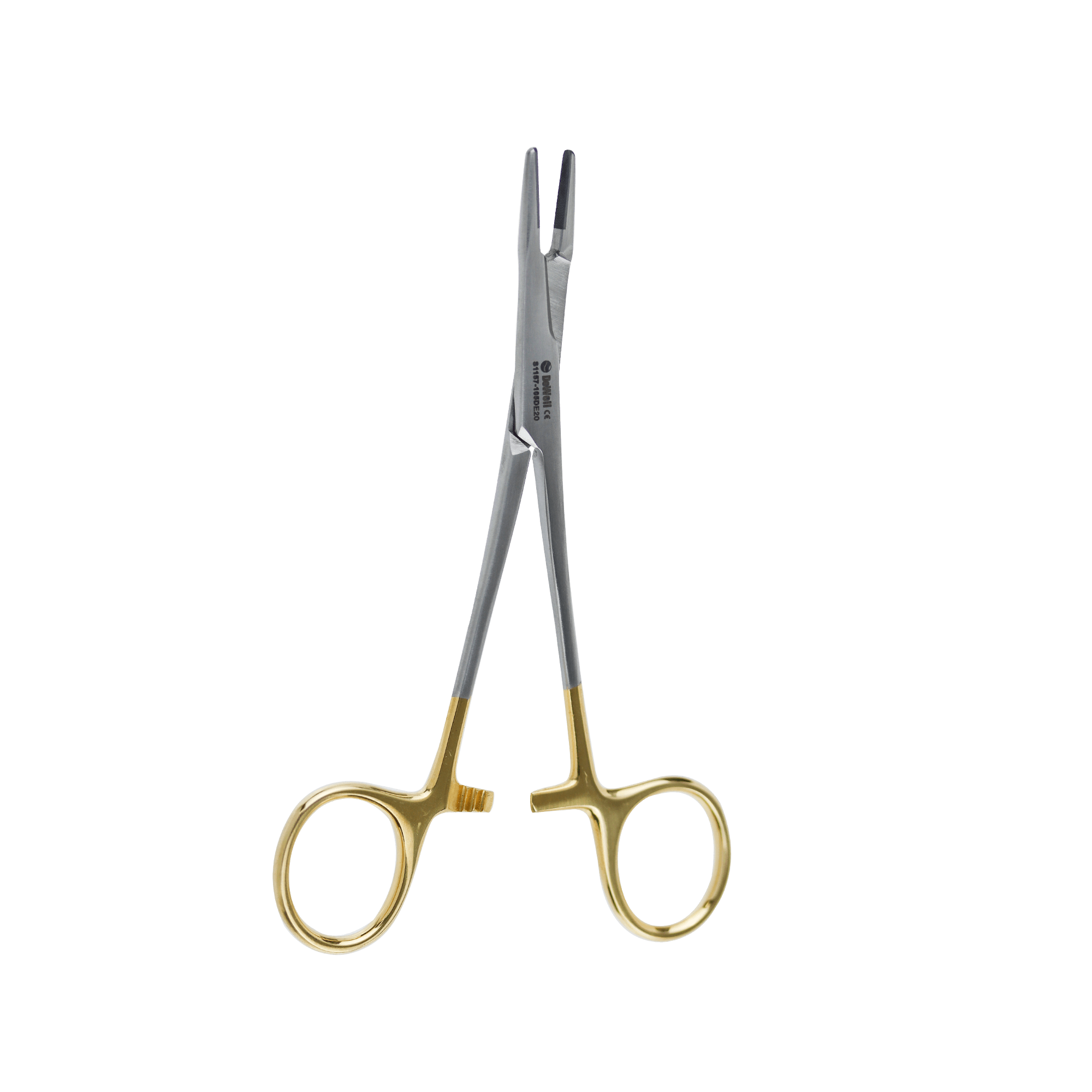Olson Hegar Needle Holder with Scissors-Tungsten Carbide 14cm-Straight