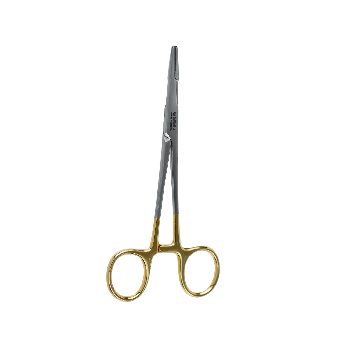 Olson Hegar Needle Holder with Scissors-Tungsten Carbide 14cm-Straight