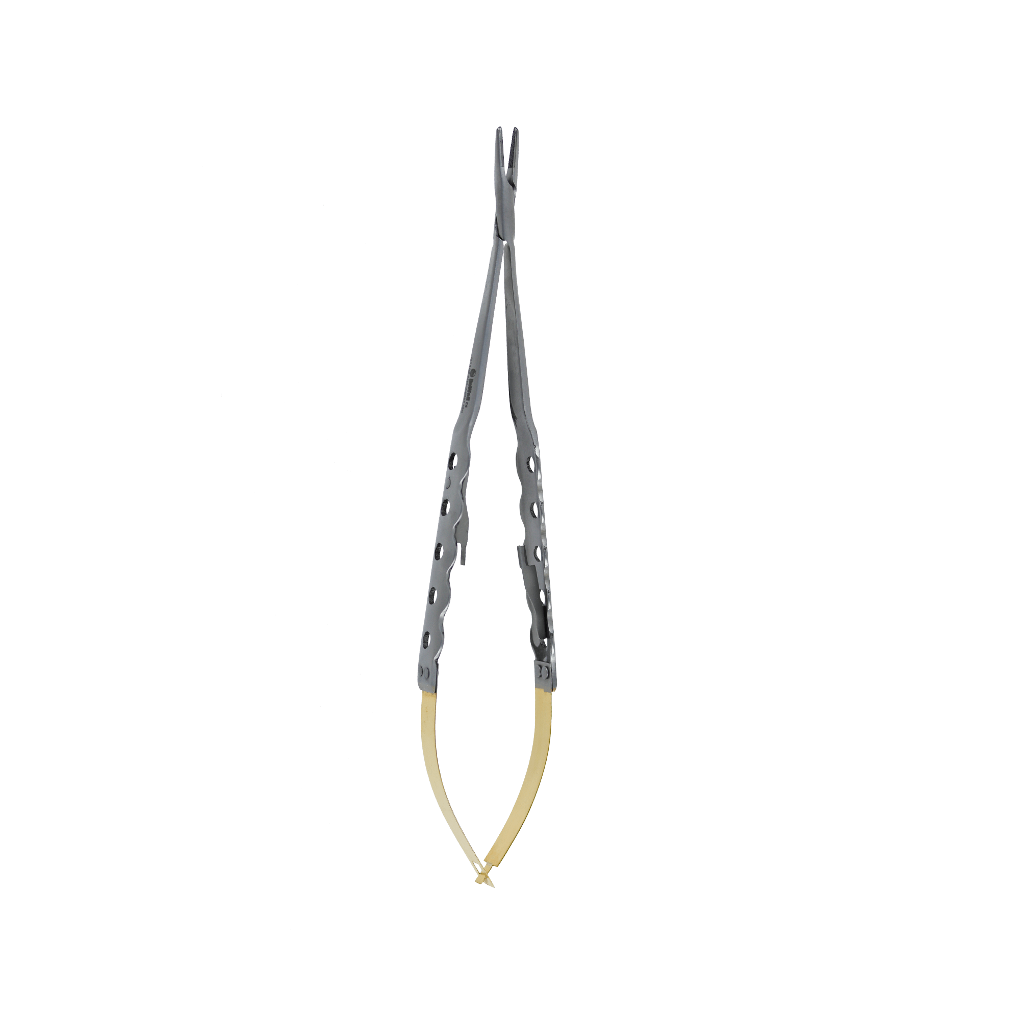 Micro Surgery Needle Holders-Air Castroviejo-Tungsten Carbide-18cm-Straight