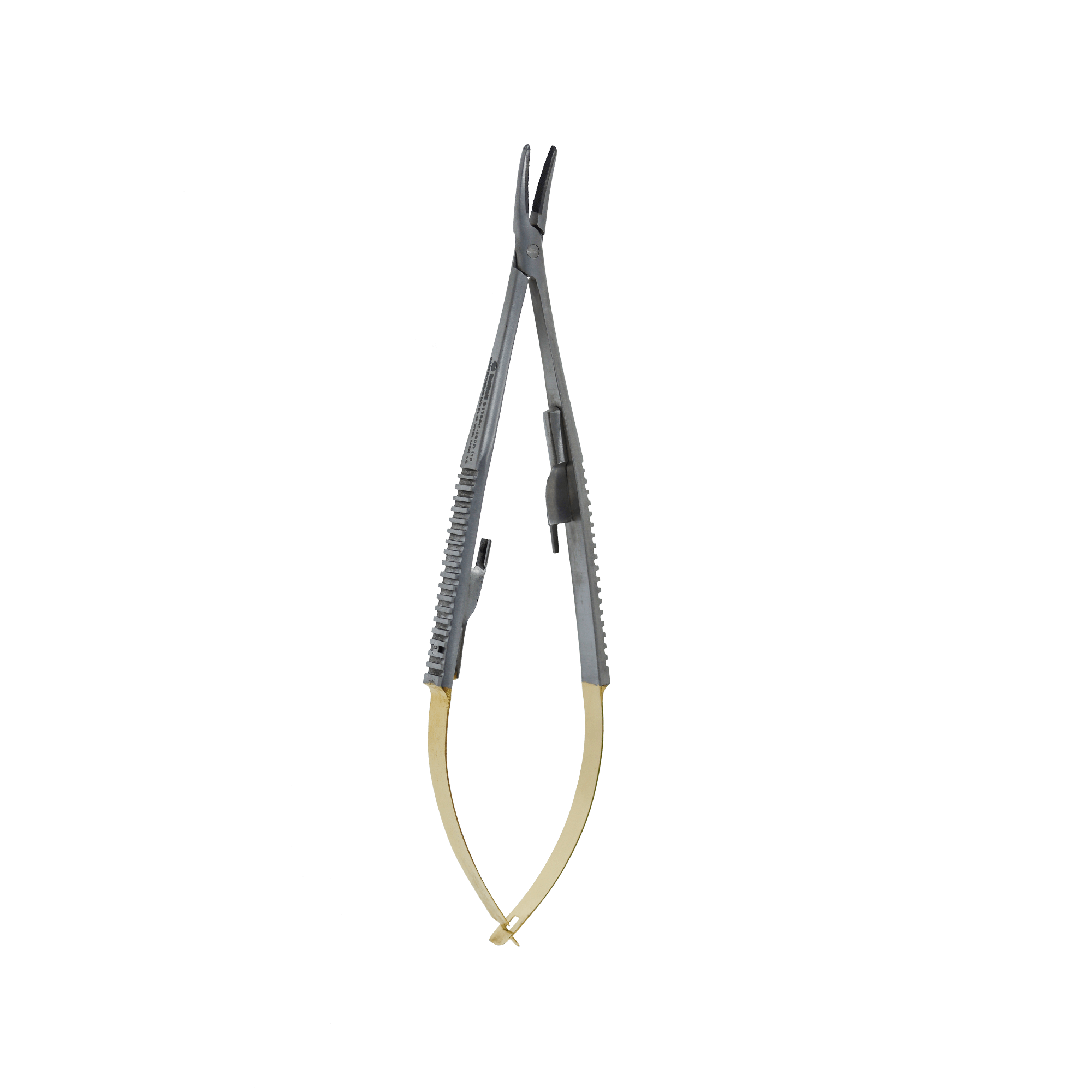 Micro Surgery Needle Holders-Castroviejo Needle Holders 14cm Curved-Wide