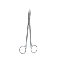 Surgical Gum Tissue Scissors- Kelly Curved 16Cm