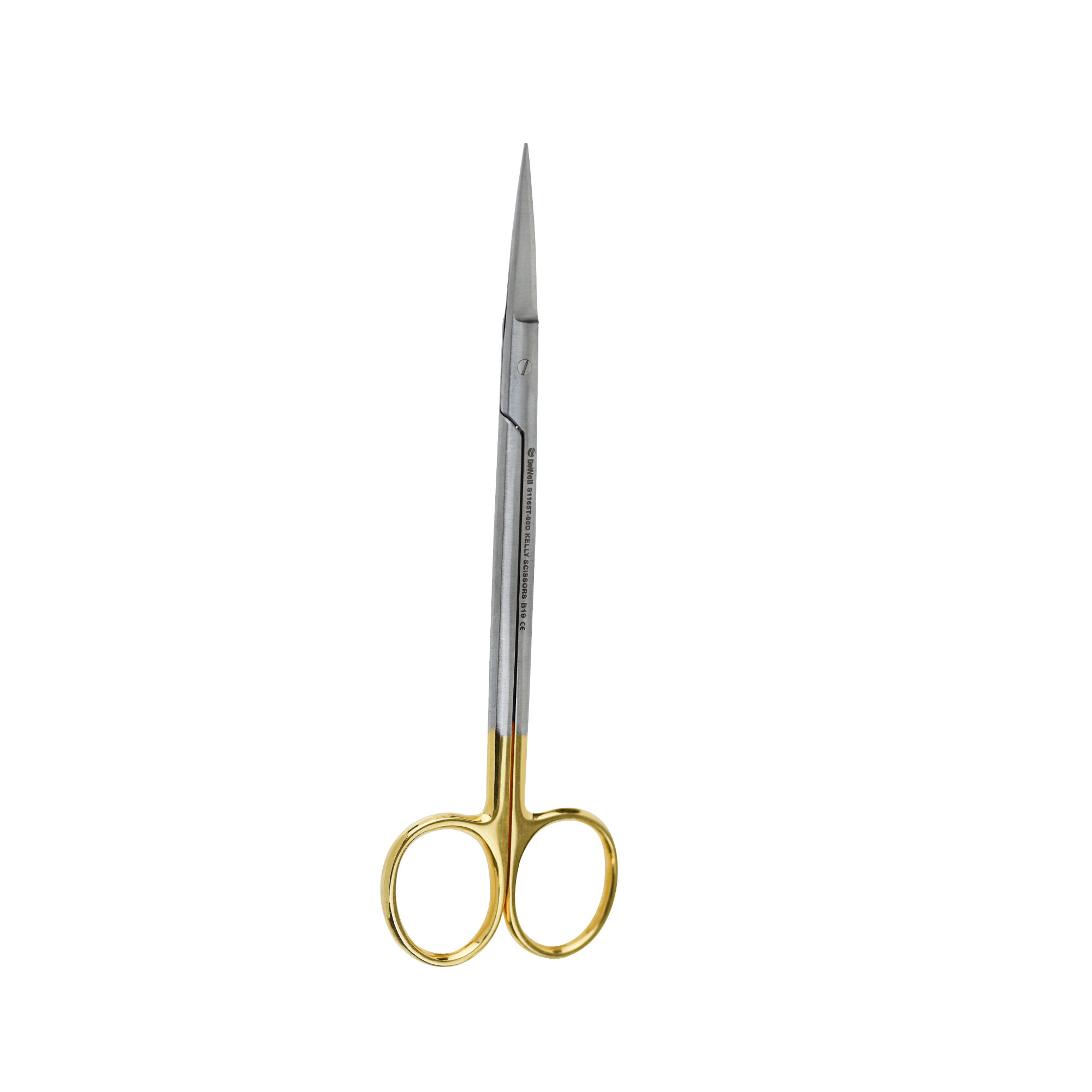 Surgical Gum Tissue Scissors serrated T/C Tips- Kelly Straight 16Cm