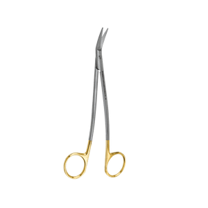 Surgical Gum Tissue Scissors serrated T/C Tips- Dean scissor 16.5Cm
