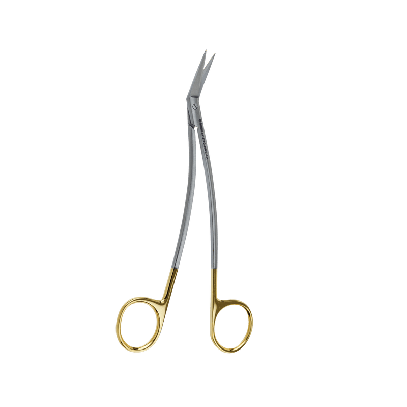 Surgical Gum Tissue Scissors Serrated T/C - Locklin Scissor 16.5Cm