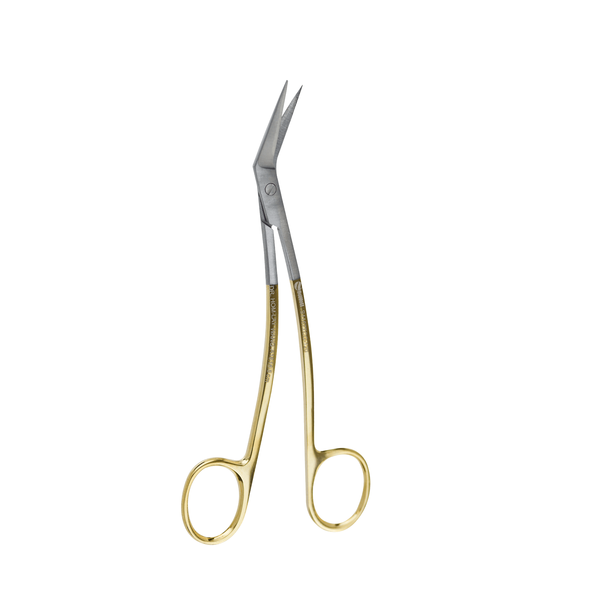 Surgical Gum Tissue Scissors Serrated T/C(Tungsten Carbide)- Locklin scissor 16.5Cm