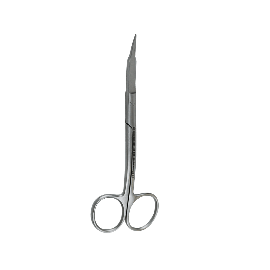Surgical Gum Tissue Scissors- Goldman Fox Curved 12.5Cm
