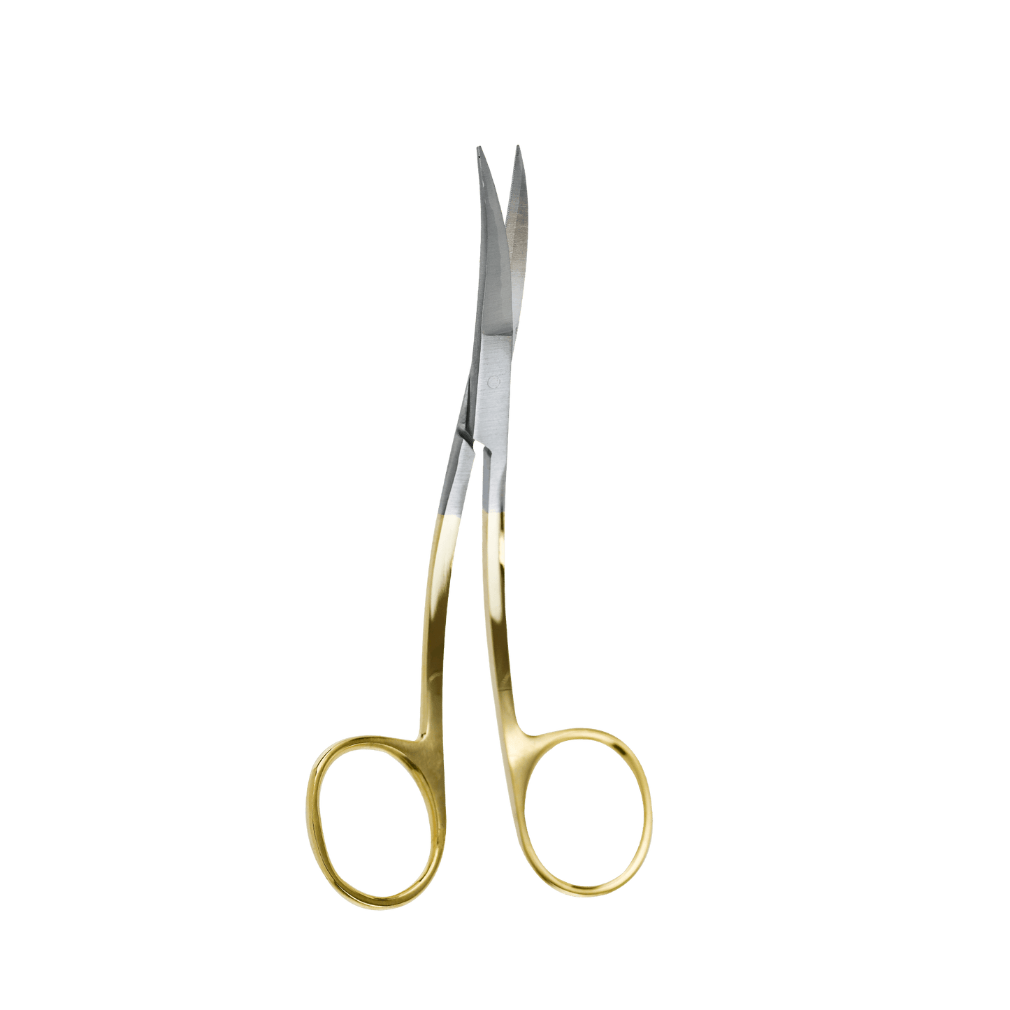 Surgical Gum Tissue Scissors Serrated T/C - La Grange Curved 11.5Cm