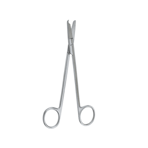 Surgical Suture Scissors - Long Suture Scissor 15Cm Hooked end to lift suture