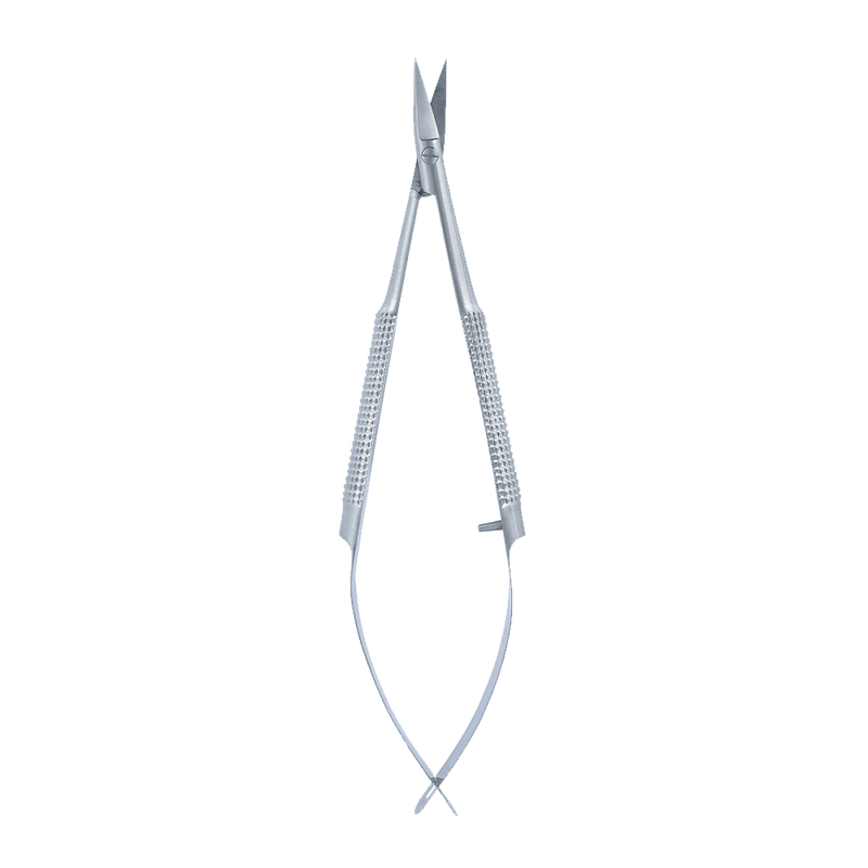 Surgical Gum Tissue Scissors Serrated - Castroviejo scissors Curved 10Cm
