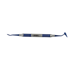 Micro Surgery Periodontal Universal Instruments Bone Graft Carrier and Bone Packer - Blue Titanium