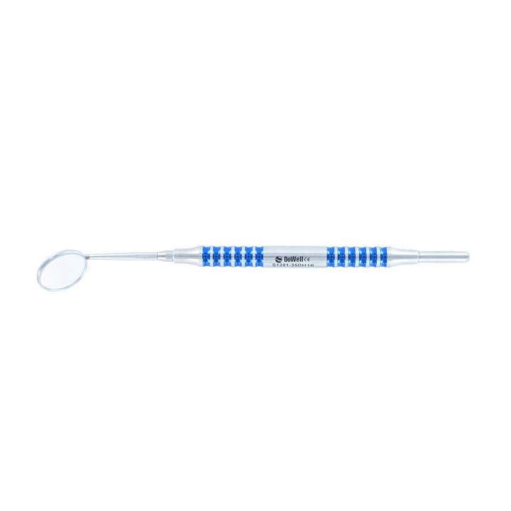 Dental Mirror Handles - Blue Titanium