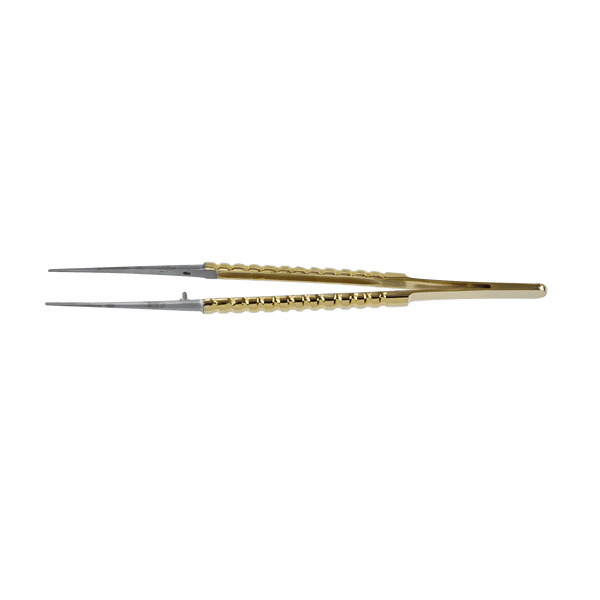 Micro surgery Periodontal Atraumatic Tweezers - Gold Titanium