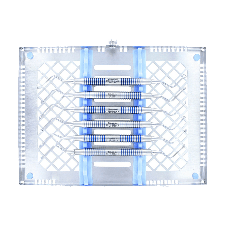 Serrated Surgical Curette Kit 6pcs
